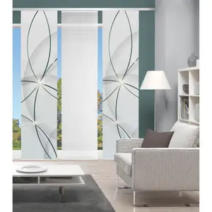 Раздвижная штора Vision S «BLINKI», (1 шт.), ЦИФРОВАЯ ПЕЧАТЬ, цвет türkis