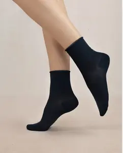 Однотонные женские носки Bleuforêt, темно-синий