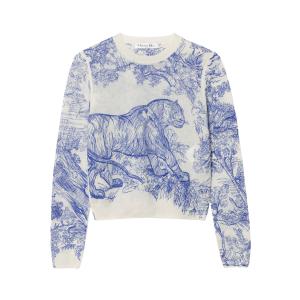 DIOR Кашемировый свитер Women's Blue