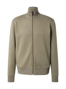 BOSS Худи на молнии 'Skaz' цвета хаки