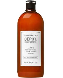 Depot 102, Шампунь против перхоти и нормализации кожного сала, 1000мл