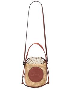 Horse Medal Small Basket Сумка Chloe, Sepia Brown