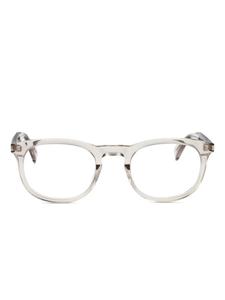 Очки в круглой оправе Saint Laurent Eyewear, нейтральный