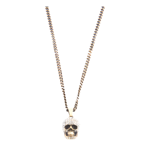 Alexander Mcqueen Женское золотое ожерелье