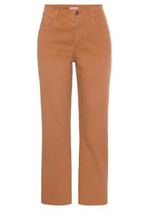 Джинсы с широкими штанинами LASCANA, Cognac
