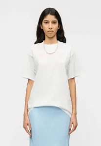 Футболка с принтом Moschino, White/Pink