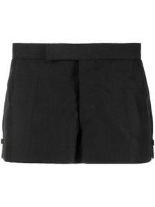 Thom Browne шерстяные шорты строгого кроя, черный