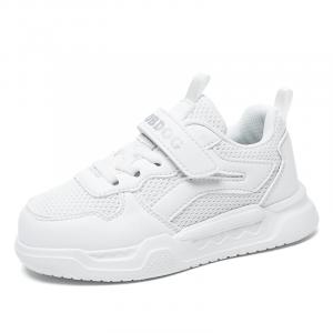 Детские кроссовки для скейтбординга с дышащей, нескользящей подошвой и амортизацией BOBDOG, белый