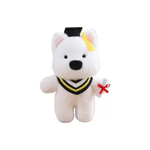 Милые плюшевые куклы щенка Dr West Highland высотой 28 см Bitter purchase