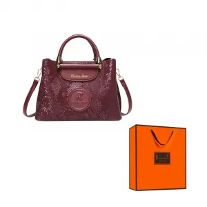 PAYOT Сумка через плечо из искусственной кожи, кроссбоди, женская сумка бордового цвета