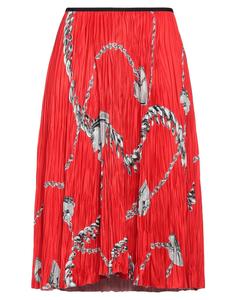 Юбка миди Burberry, красный