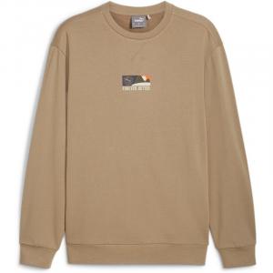 Толстовка лучше спортивная одежда экипажа Puma, цвет oak branch