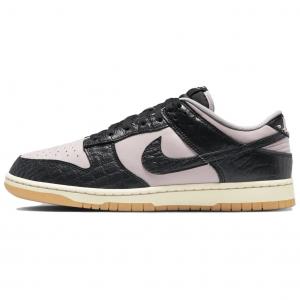 Nike Dunk Low Retro Pink Foam Black, черный серый