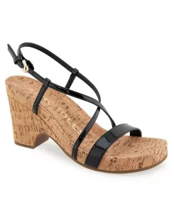 Женские сандалии Miles на платформе с круглым носком Aerosoles, черный