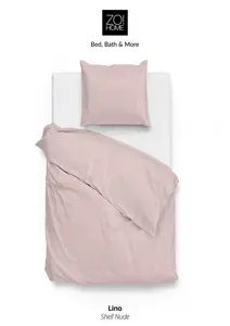 Постельное белье Lino 155 Shell Nude HNL Living