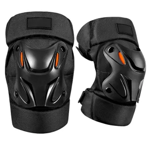 Мотоциклетные наколенники, наколенники для мотоциклистов | Светоотражающие наколенники и налокотники | Наколенники для езды на мотоцикле, коньках, велосипеде, 1