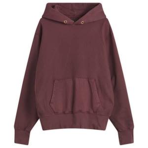 Толстовка с капюшоном Heavyweight Les Tien, Washed Red Mahogany