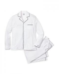 Пижамный комплект из хлопка пима Petite Plume, белый