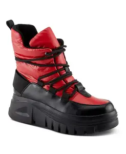Снежные сапоги Azura, красный