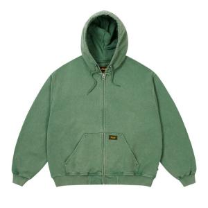 Толстовка Palace Triple Stitch Zip Hood, Pigment Green