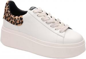 Кроссовки ASH Maya Platform с металлическим акцентом, белый