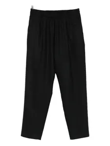 Хлопковые брюки прямого кроя Jucca Approved, черный