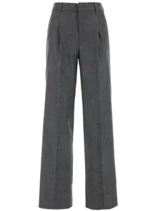 Брюки Lola строгого кроя со складками PT Torino, серый