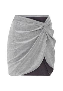 Юбка LSCN by LASCANA, серебристо-серый