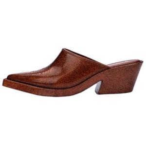 Melissa Женские тапочки с закрытым носком Bronze, устойчивые к истиранию