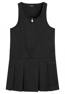 Летнее платье Zip Front Pinafore Next, черный