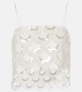 Укороченный топ с пайетками Rotate, Sugar Swizzle