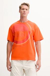 Футболка из хлопка S-Tusco Napapijri, оранжевый