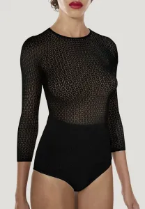 Сетка ромашек сверху Wolford, Black