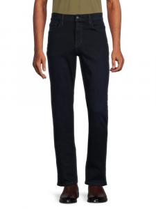 Прямые и узкие джинсы со средней посадкой The Brixton Dark Wash Joe'S Jeans, темно-синий