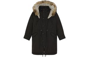 Пальто мужское Kenzo Faux-fur-detailed, черный