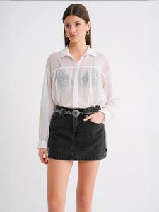 MixRay Рубашка в белом цвете