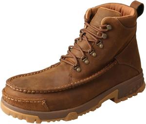 Ботинки Twisted X Men's 6 с нанокомпозитным носком, Distressed Saddle