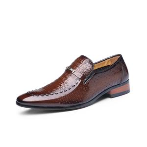 LAORENTOU Мужские туфли для костюма низкие коричневые и черные с коричневым оттенком, цвет Brown Cool