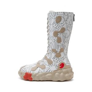 Сапоги женские Figuras 6 Series Knee-High Boots U.IN, Stripes And Floral Patterns