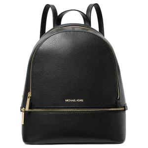 MICHAEL KORS Кожаный рюкзак средний женский черный