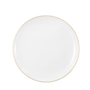 Тарелка для завтрака Liberty с золотой каймой около 22,5 см Seltmann Weiden, белое золото