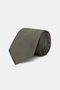 Галстук с шелком Boss, зеленый