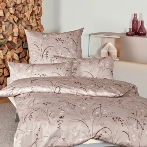 Постельное белье Janine Mako-Satin Messina almond 43073-07 из 100% хлопка, размер: 155x220 см + 80x80 см Original Janine
