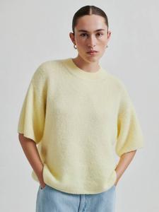 Свитер с рукавом три четверти Wanda Second Female, Yellow