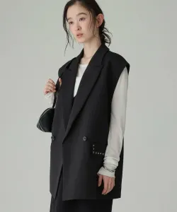 Двусторонний жилет Babylone, цвет Black 19