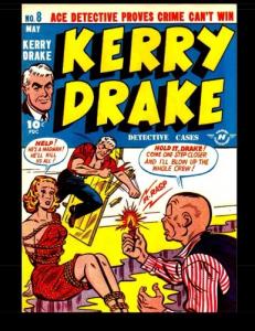 Kerry Drake Detective Cases #8: 1948 Detective-Mystery Comic (CreateSpace Independent Publishing Platform)