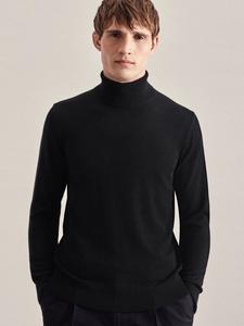 Однотонный свитер Seidensticker, черный