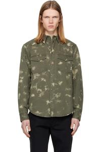 Isabel Marant Зеленая рубашка Tasco