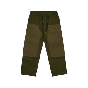 Брюки Carhartt Wip Double Knee PALACE, зеленый