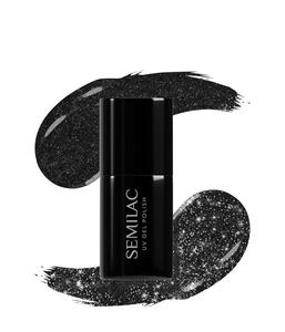 Гель-лак для ногтей Semilac UV Colours UV Gel Polish, 394 Sparkling Midnight Date, 7 ml